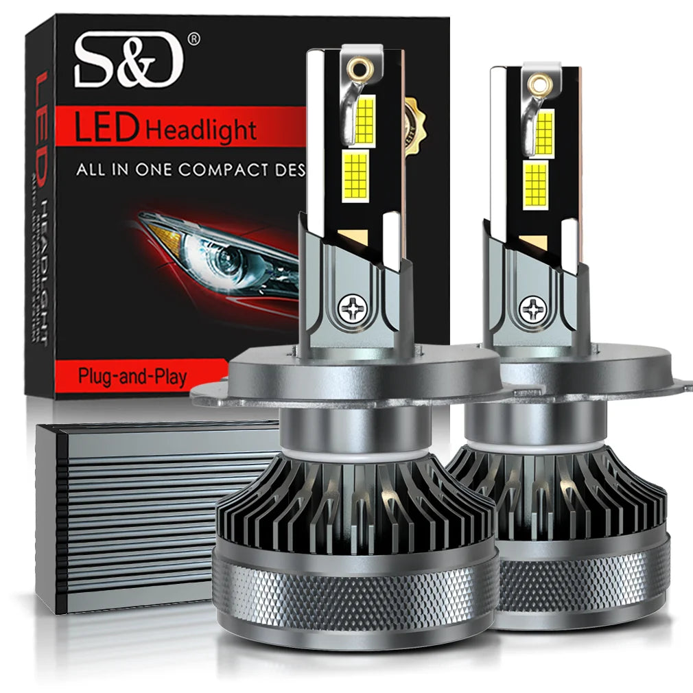 كشاف أمامي S&D LED بقوة 300 واط و 300000 لومن بتقنية Canbus