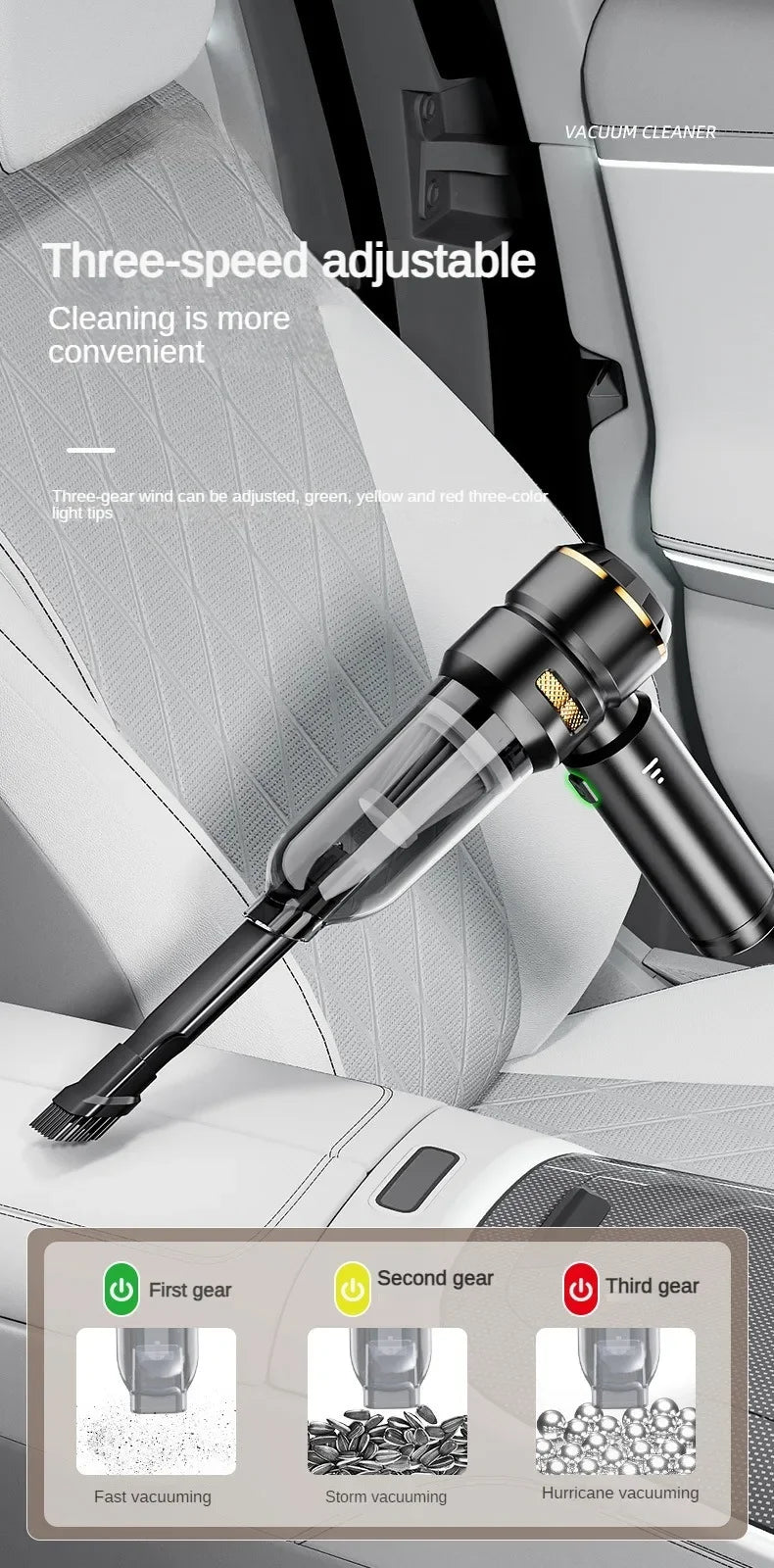 Cordless Car Vacuum Cleaner
