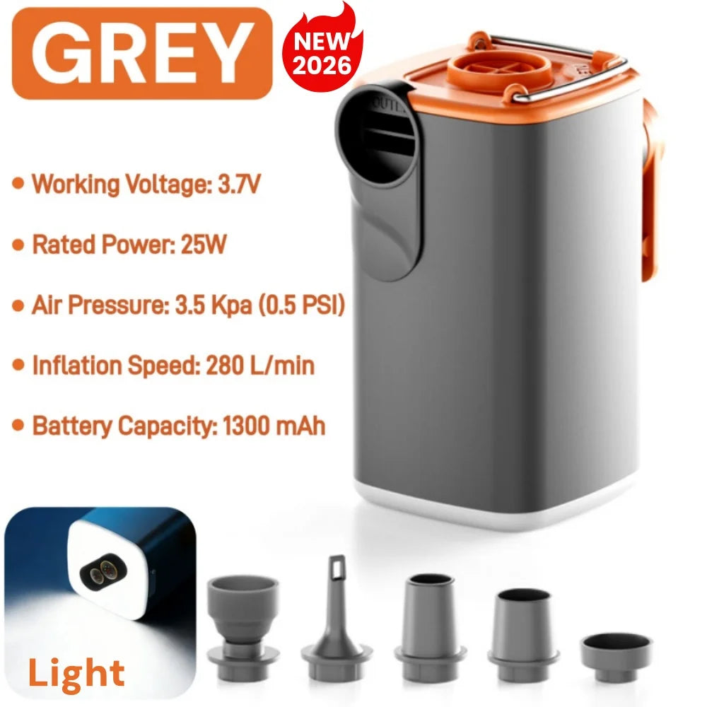 Mini Portable Air Pump 1300mAh