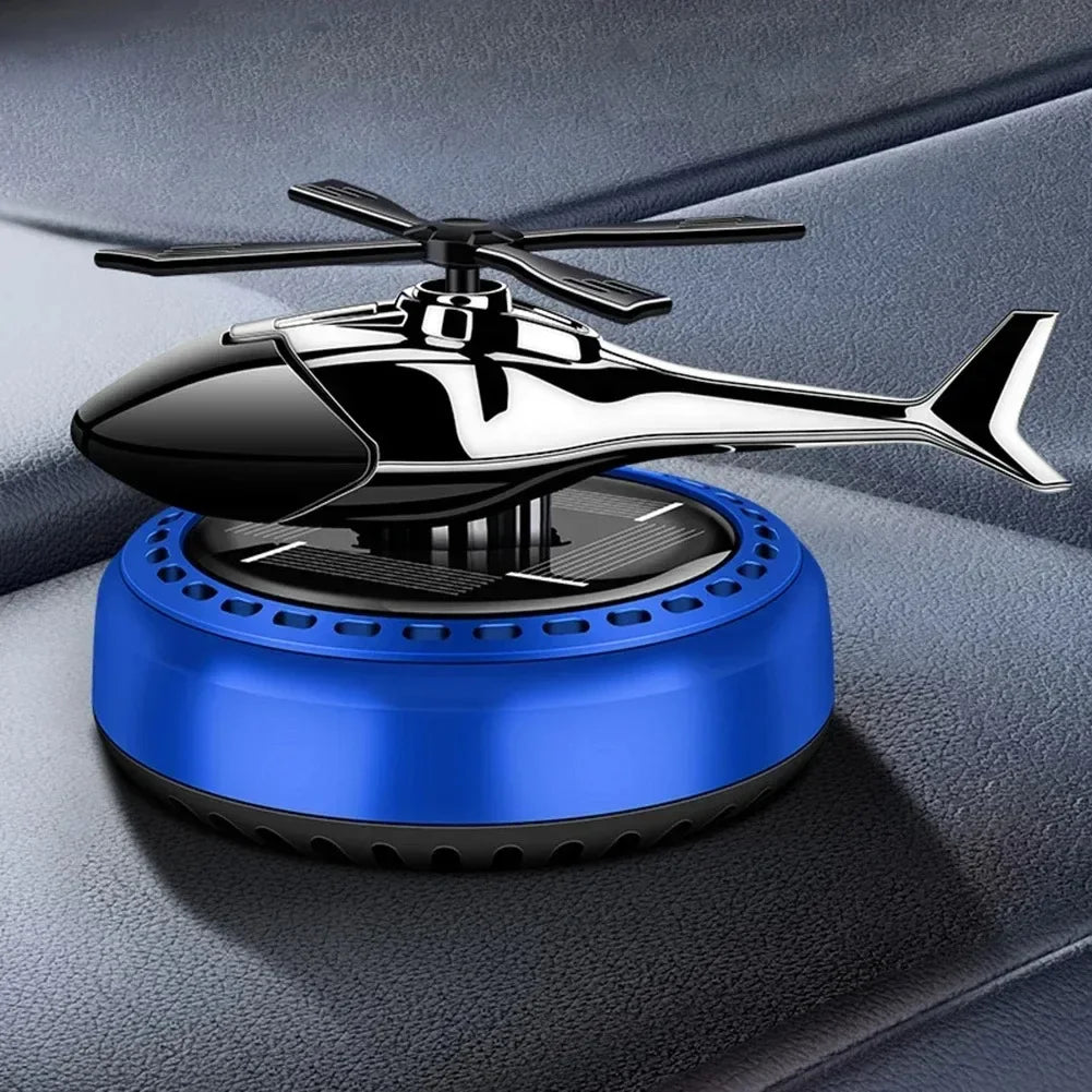 Solar Helicopter Car Air Freshener