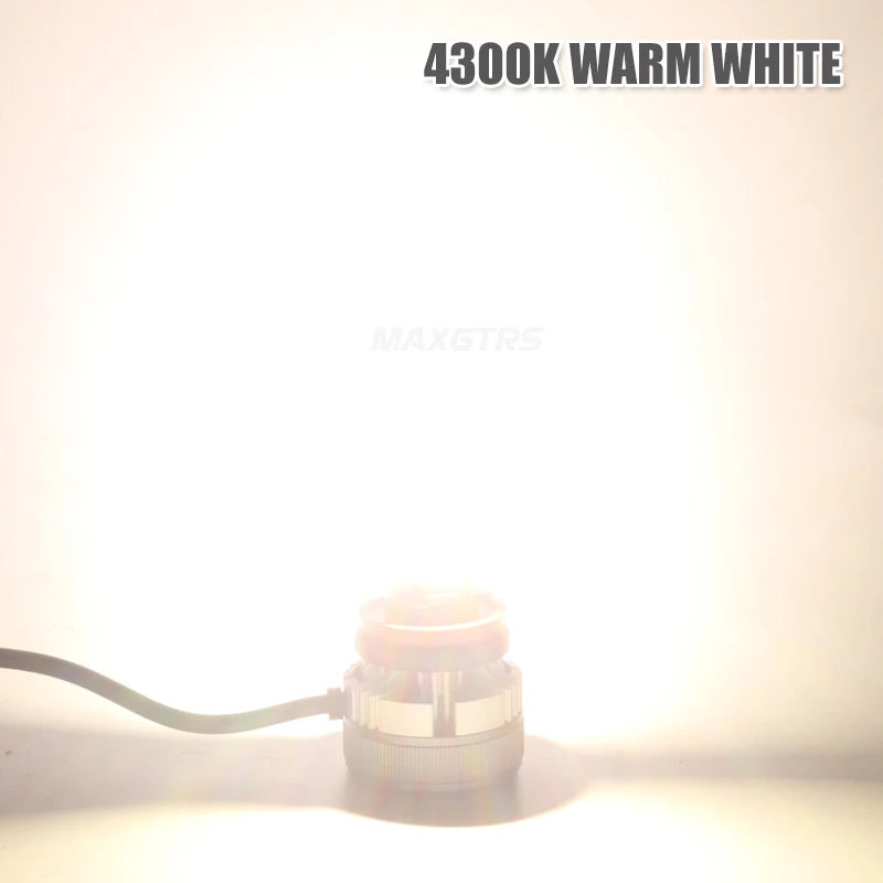 مصابيح LED أمامية H8/H11 بقوة 55 وات و20000 لومن بتقنية كانبص