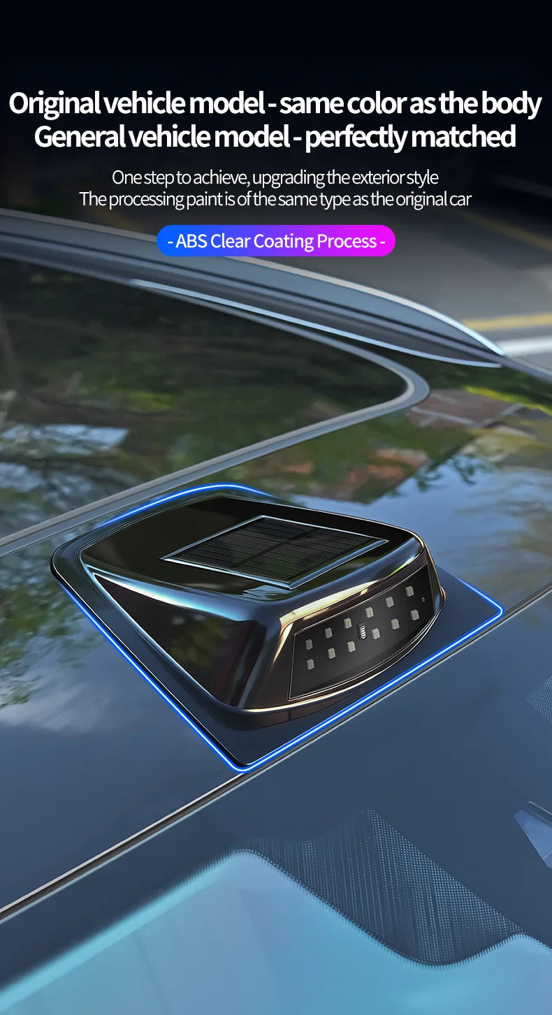 Solar LED Car Anti-Collision Warning Light