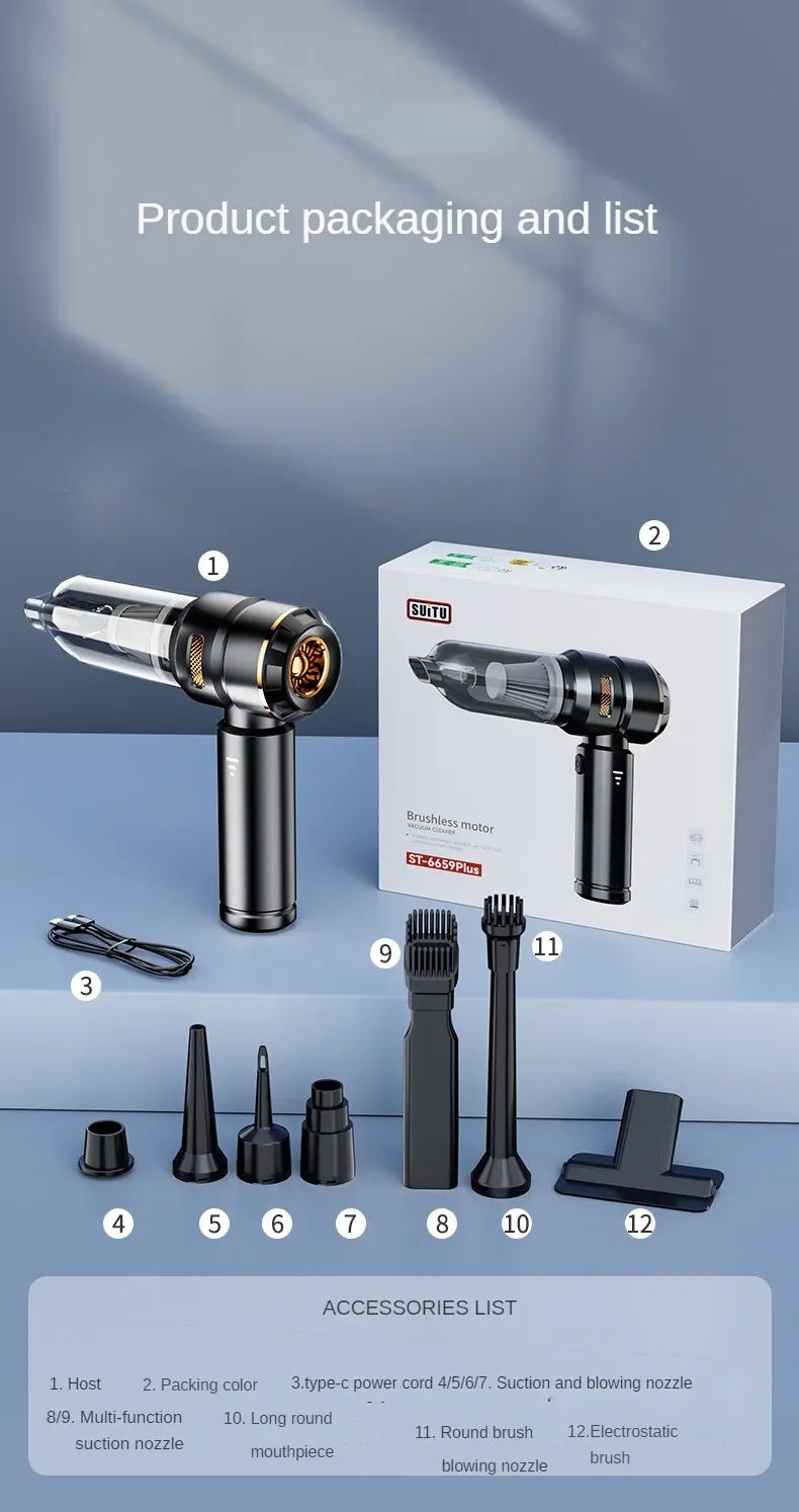 Cordless Car Vacuum Cleaner