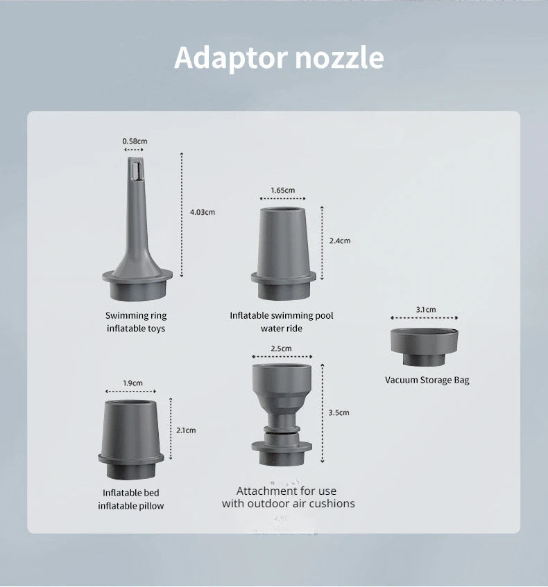 Mini Portable Air Pump 1300mAh