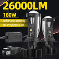 H4 LED Projector Lens 180W Canbus