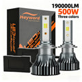 Heyword 3-Color LED Headlight 500W Canbus