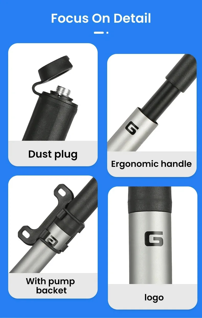 GIYO 120PSI Bike Hand Pump