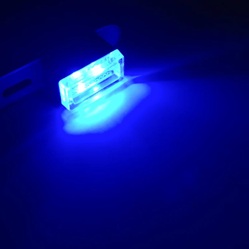 إضاءة LED محيطية صغيرة بمنفذ USB (قطعتان/10 قطع)
