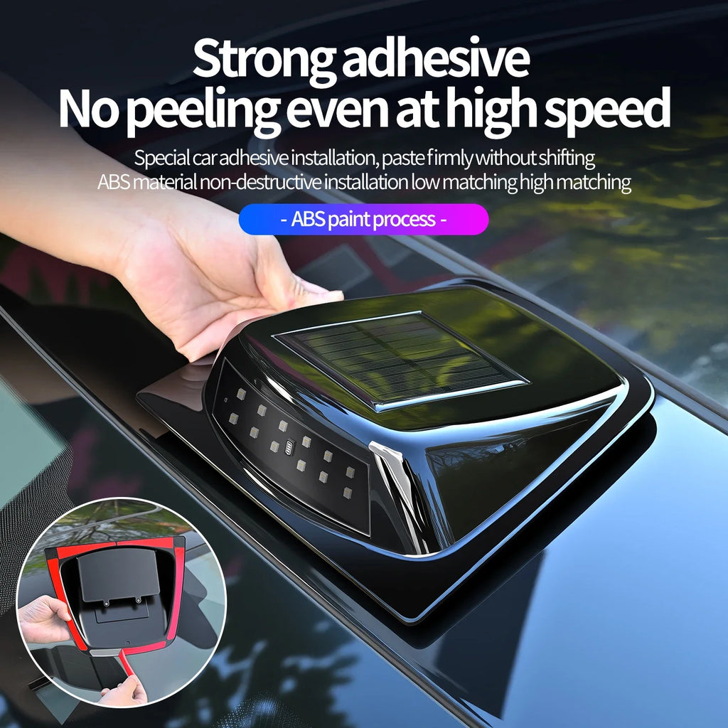 Solar LED Car Anti-Collision Warning Light