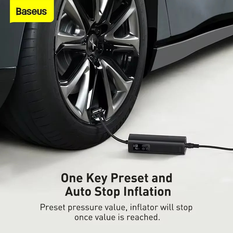 Smart 12V Tire Inflator Pump