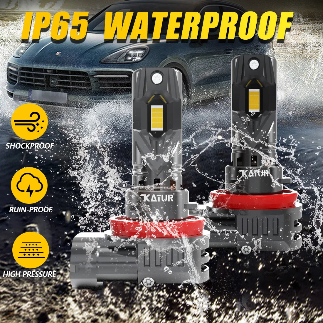 H8/H11 LED Headlight 100W 20000LM Canbus