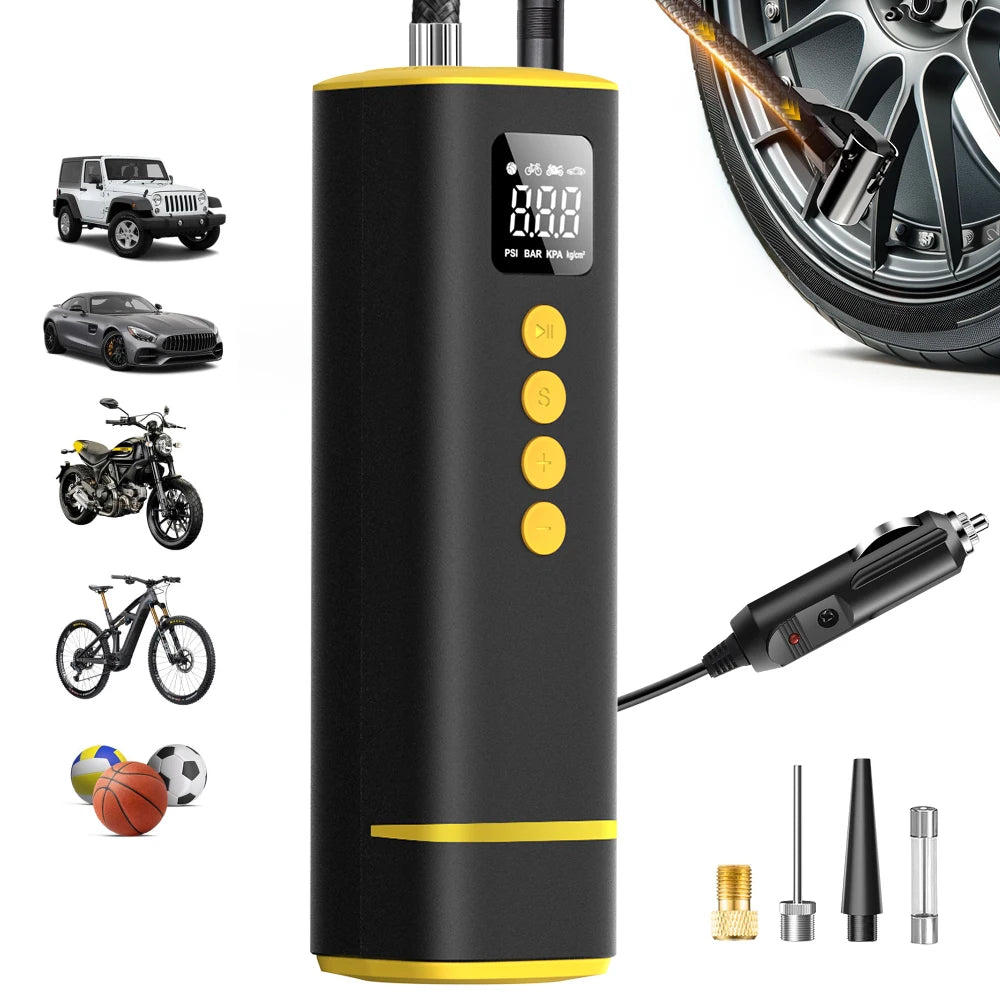 CARSUN Mini Tire Inflator Pump