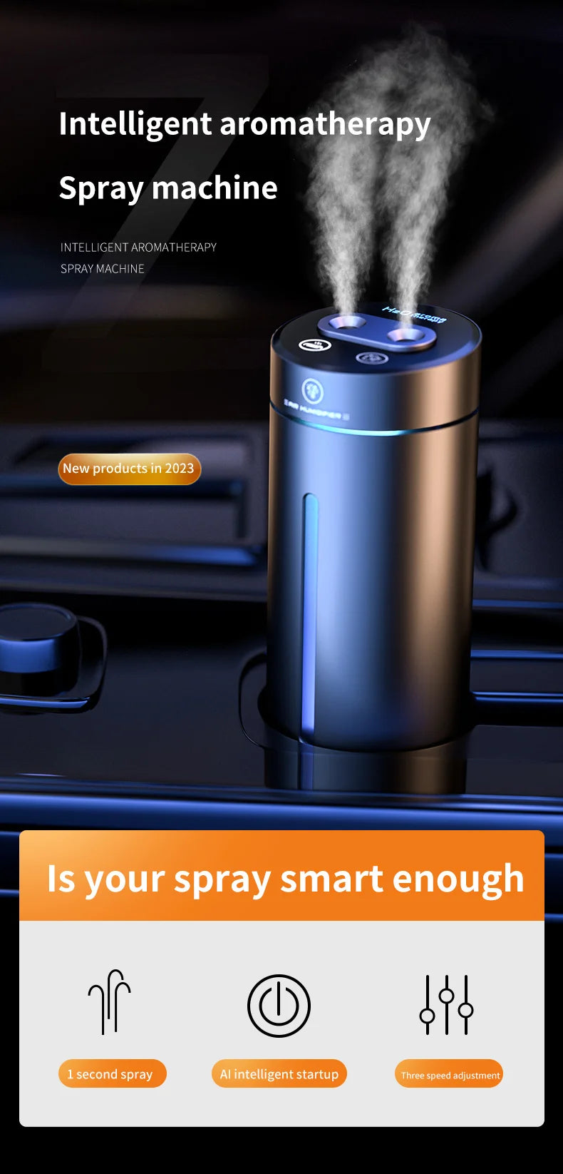 USB Car Air Humidifier