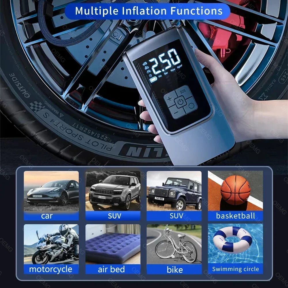 Wireless Tire Inflator