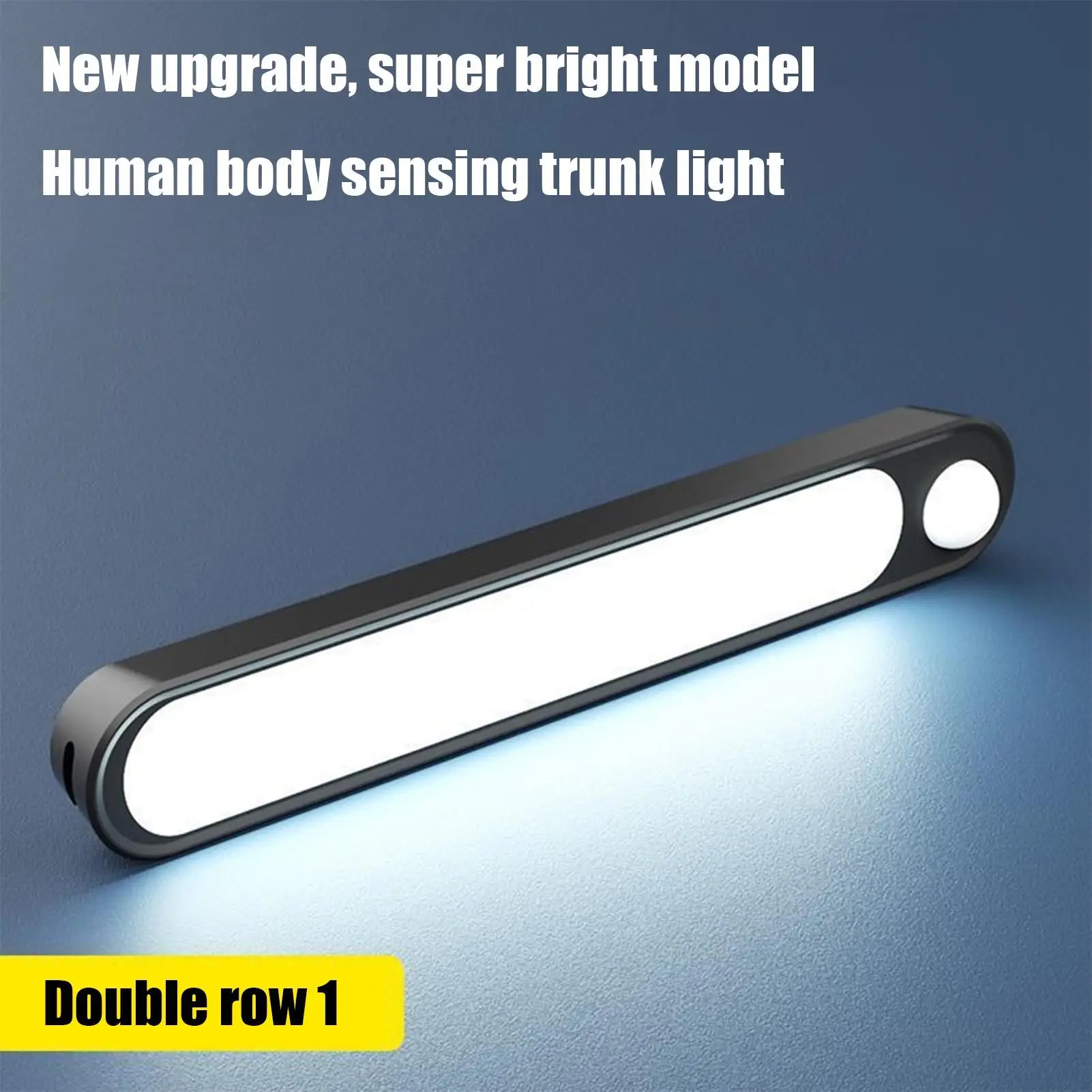 مصباح LED أوتوماتيكي بمستشعر حركة قابل لإعادة الشحن عبر USB