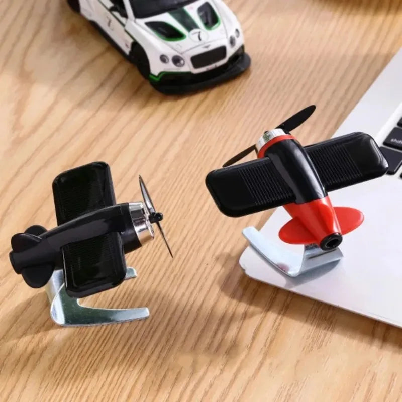 Solar Airplane Car Air Freshener