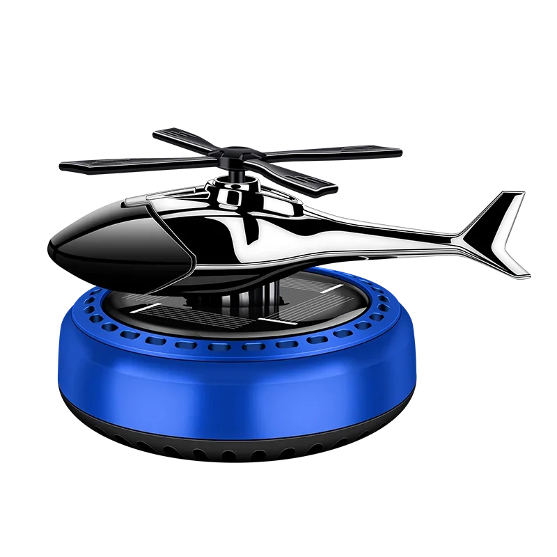 Solar Helicopter Car Air Freshener