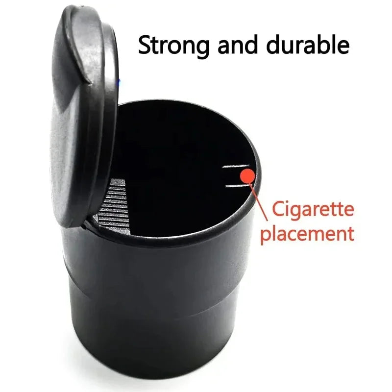 Portable LED Car Ashtray
