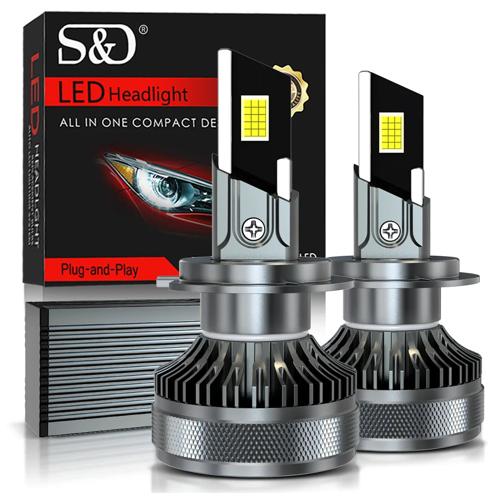 كشاف أمامي S&D LED بقوة 300 واط و 300000 لومن بتقنية Canbus