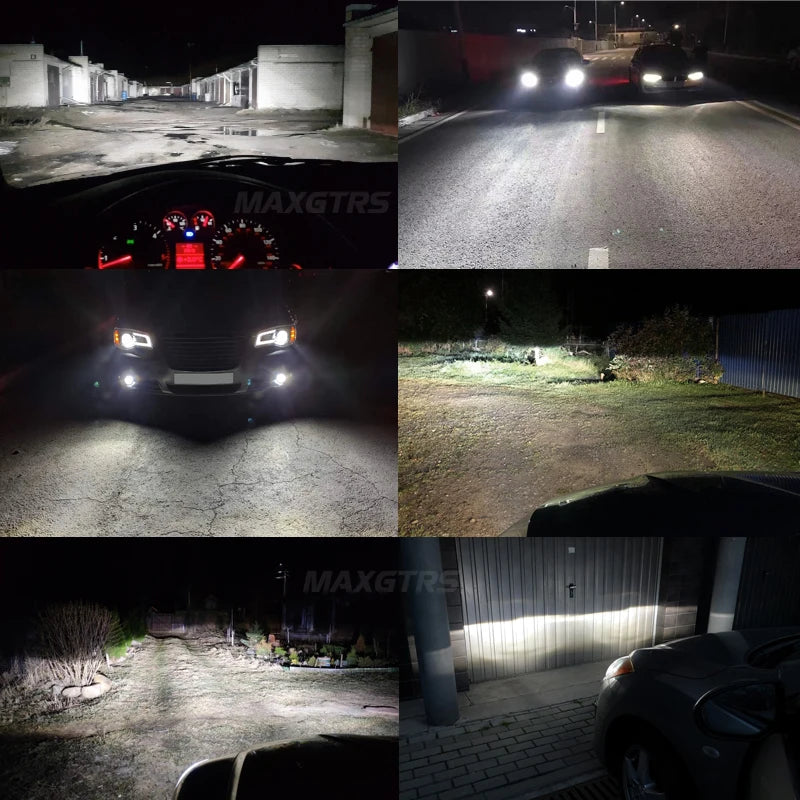 9012 H7 LED Headlight 90W 20000LM Canbus
