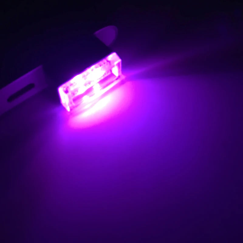 إضاءة LED محيطية صغيرة بمنفذ USB (قطعتان/10 قطع)