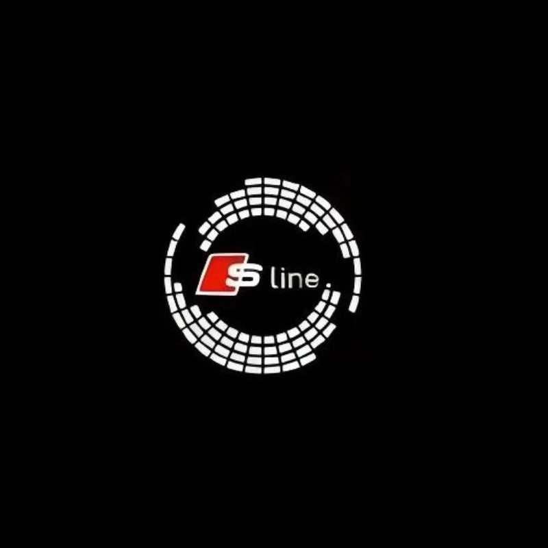 مصابيح أودي LED ضوئية للترحيب على الأبواب