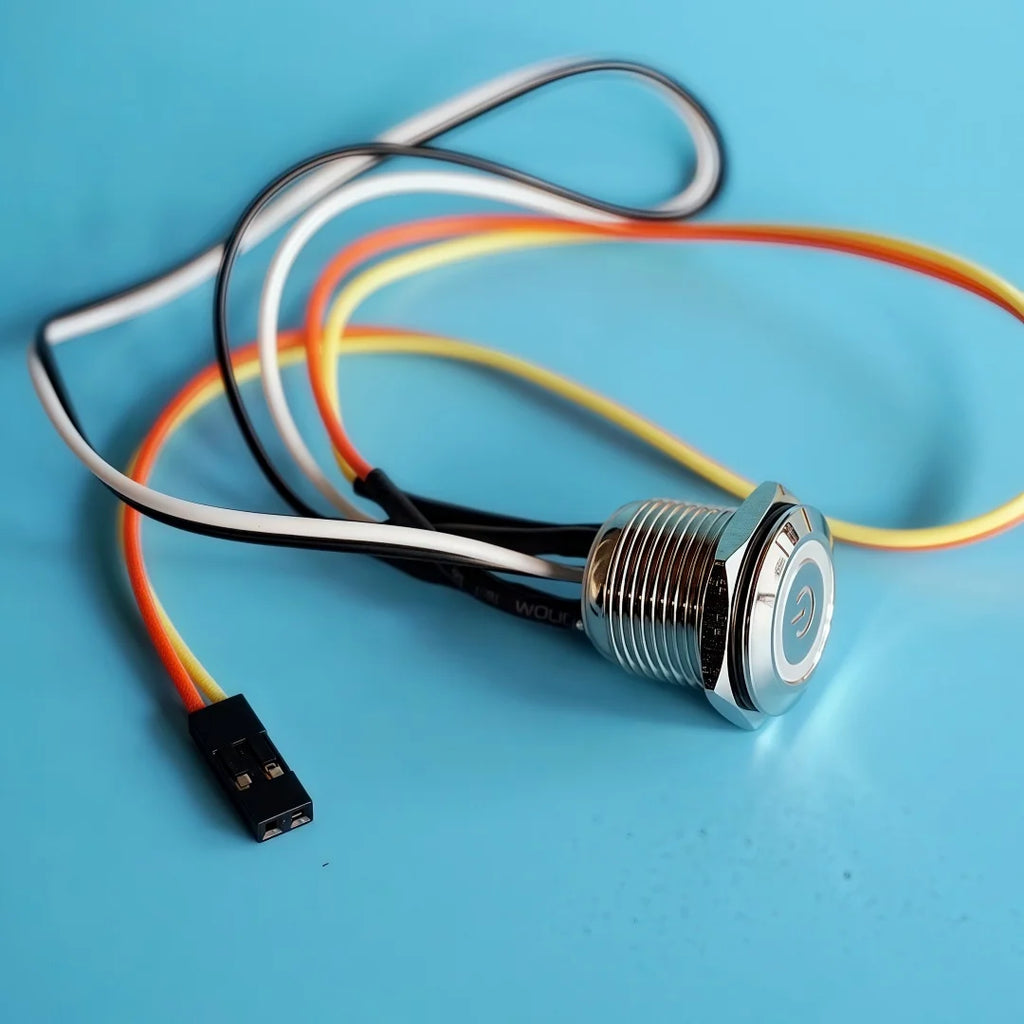 LED Push Button Switch 12/16/19/22mm