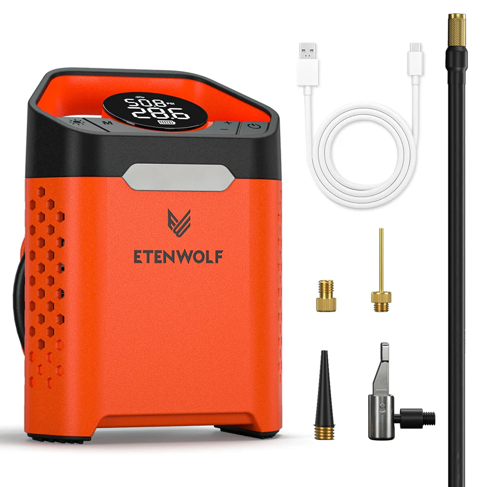 ETENWOLF V3 7800mAh Tire Inflator Pump