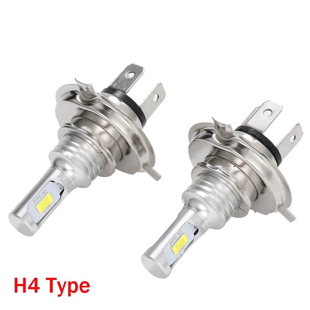 H15/H11B مصباح أمامي LED 30000 لومن (قطعتان)