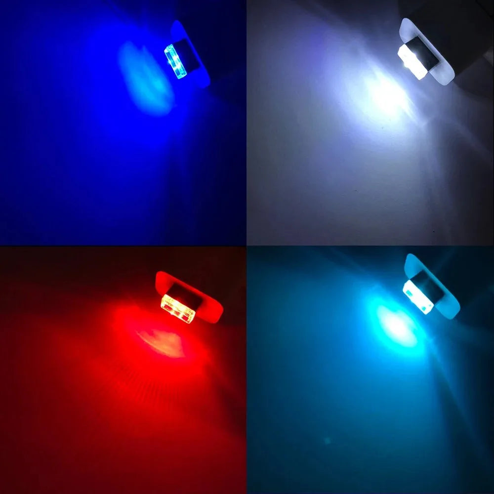 إضاءة LED محيطية صغيرة بمنفذ USB (قطعتان/10 قطع)