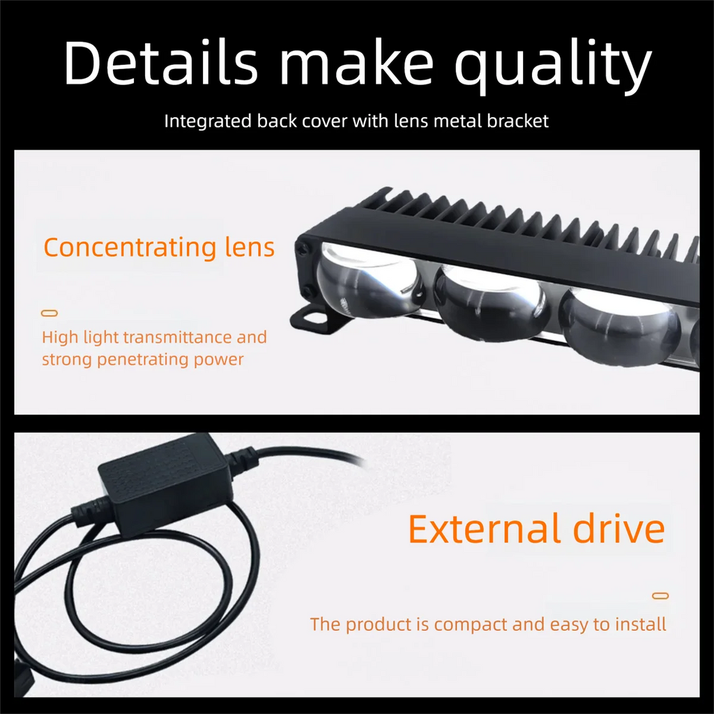 Matrix Laser Grill LED Spotlight 2PCS
