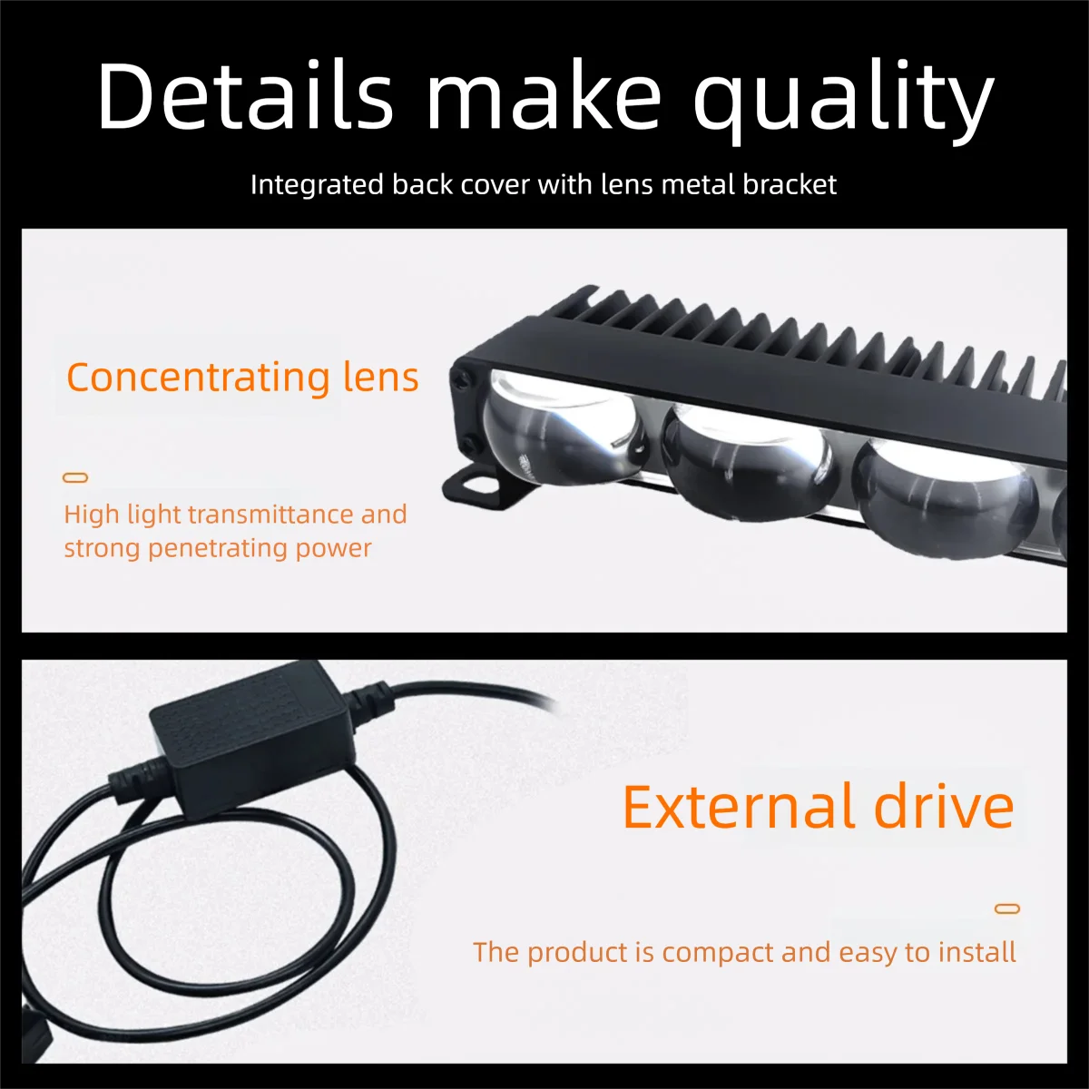 Matrix Laser Grill LED Spotlight 2PCS