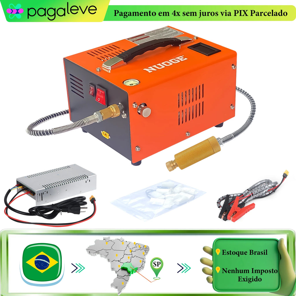 ضاغط هواء NUOGE PCP 4500 رطل لكل بوصة مربعة