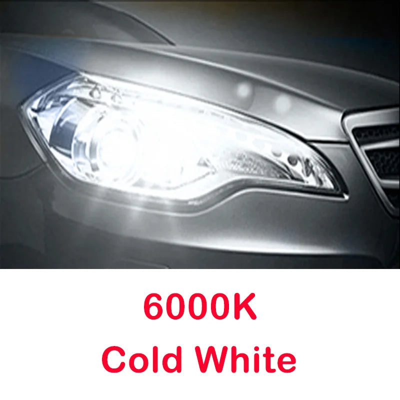 كشافات LED H7/H4 بقدرة 200 واط و30000 لومن و12 فولت/24 فولت