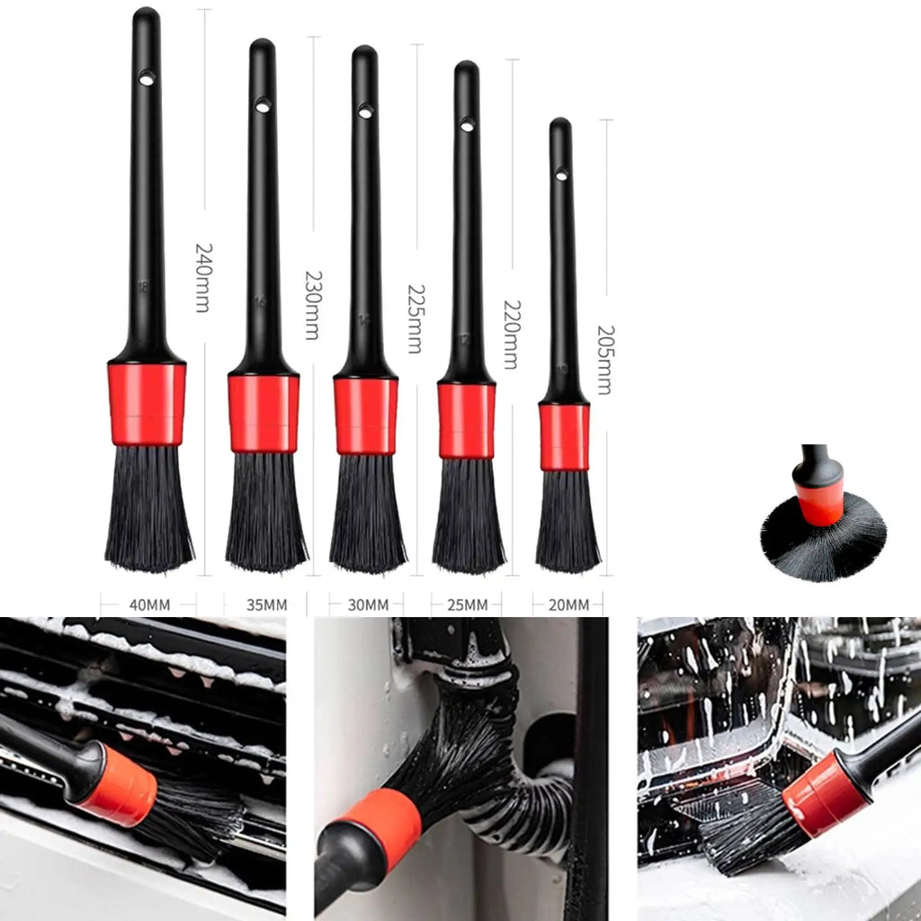 Car Detailing Brush Set