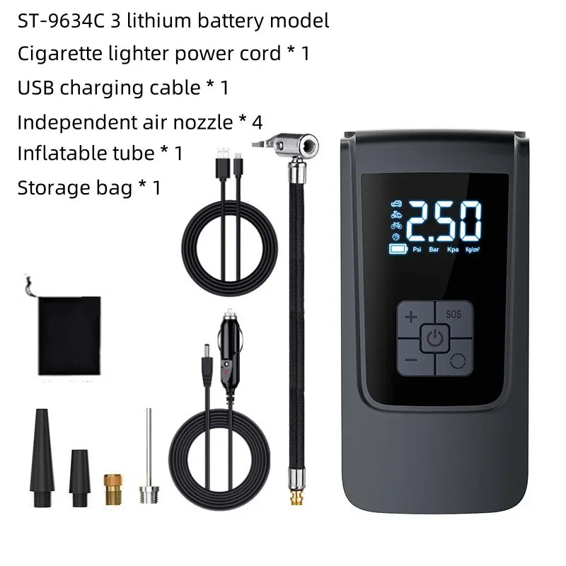 Portable Tire Inflator Air Compressor