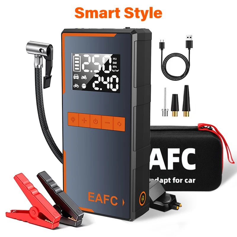 All-in-One Car Jump Starter & Air Pump