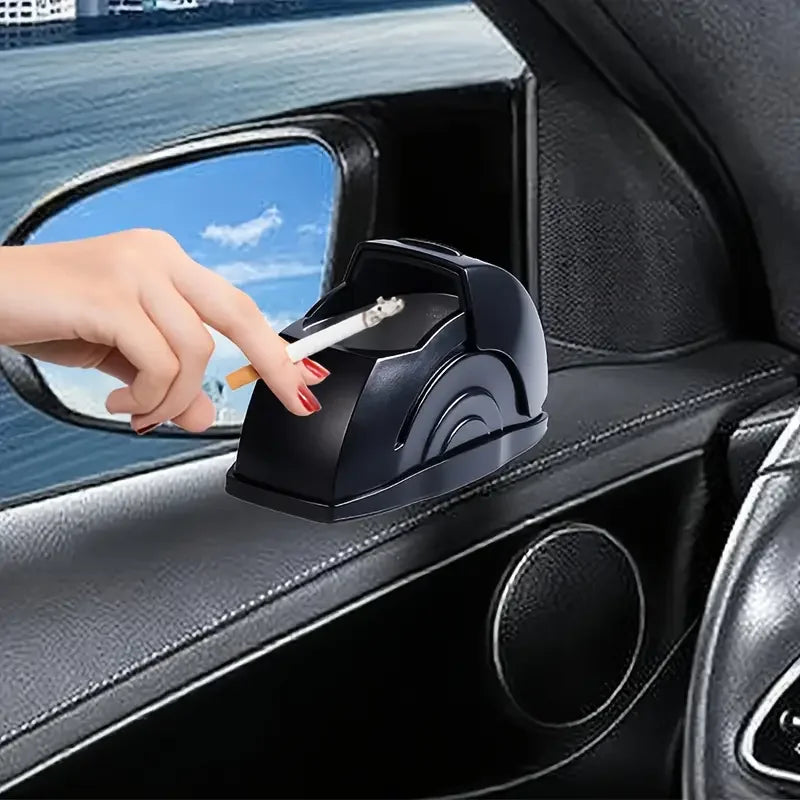 Door-Mounted Car Ashtray