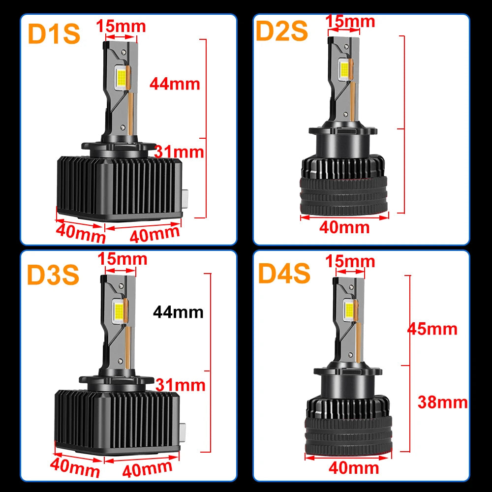 YHKOMS D3S LED HID Canbus 1200W 6000K