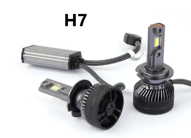 كشافات LED H7/H4 بقدرة 200 واط و30000 لومن و12 فولت/24 فولت