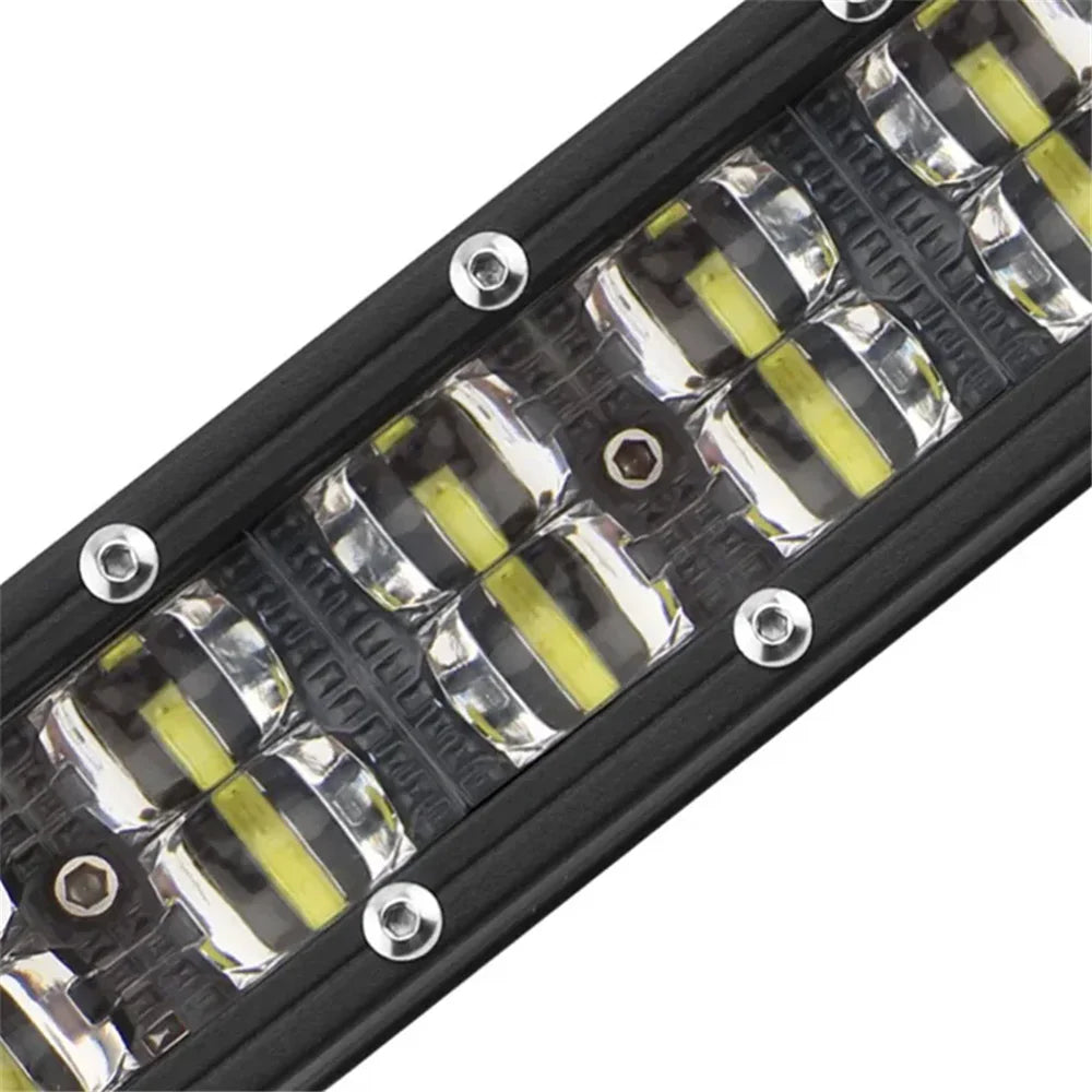 6D LED Light Bar 2-Row 4x4 12V/24V