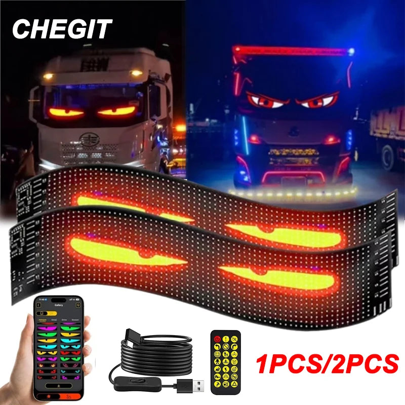 لوحة بكسل مصفوفة LED بتطبيق Demon Eyes
