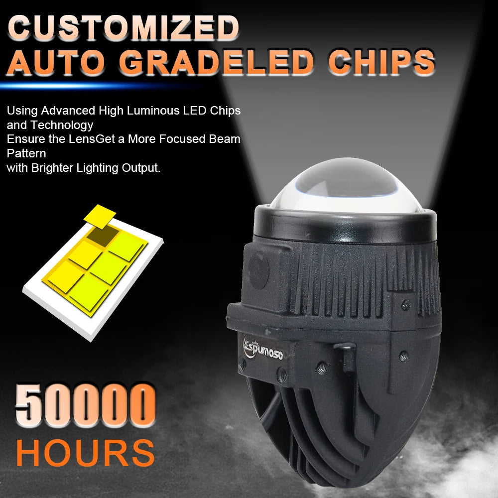 عدسة جهاز عرض ثنائي LED هيلا 3R G5 6000K