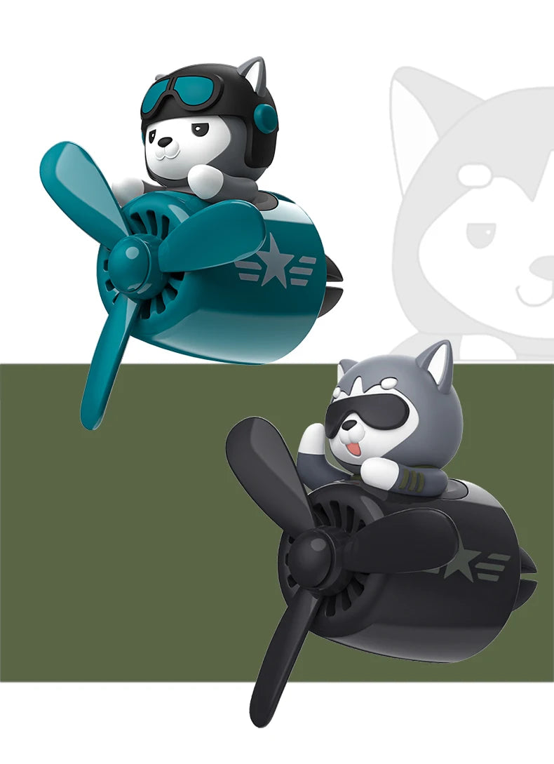 Pilot Dog Car Air Freshener