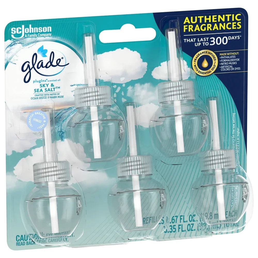 Scented Oil Diffuser Refill 5 Pack