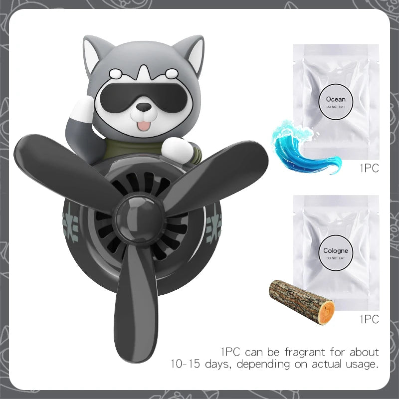 Pilot Dog Car Air Freshener