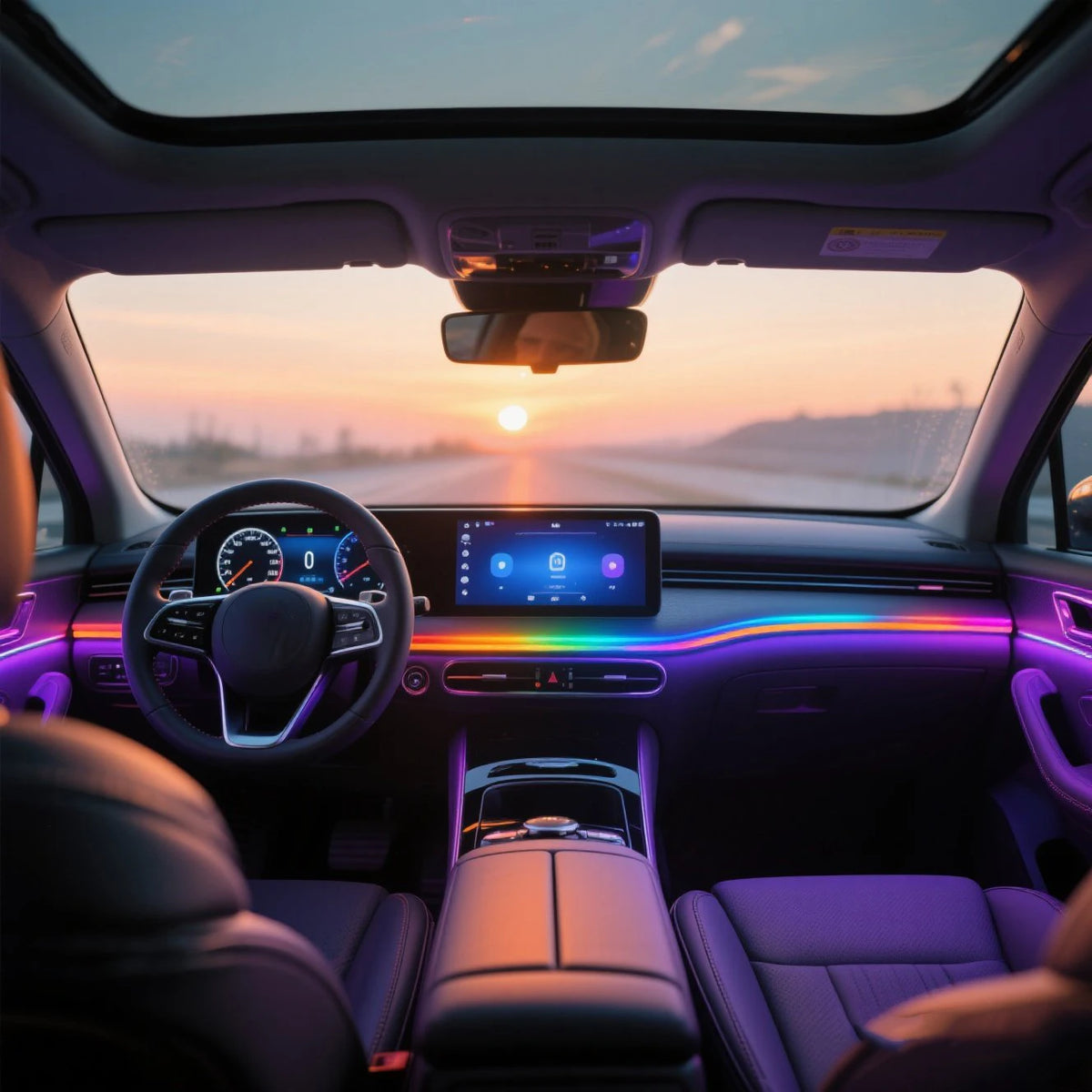 RGB Car Interior LED Strip Dreamcolor APP