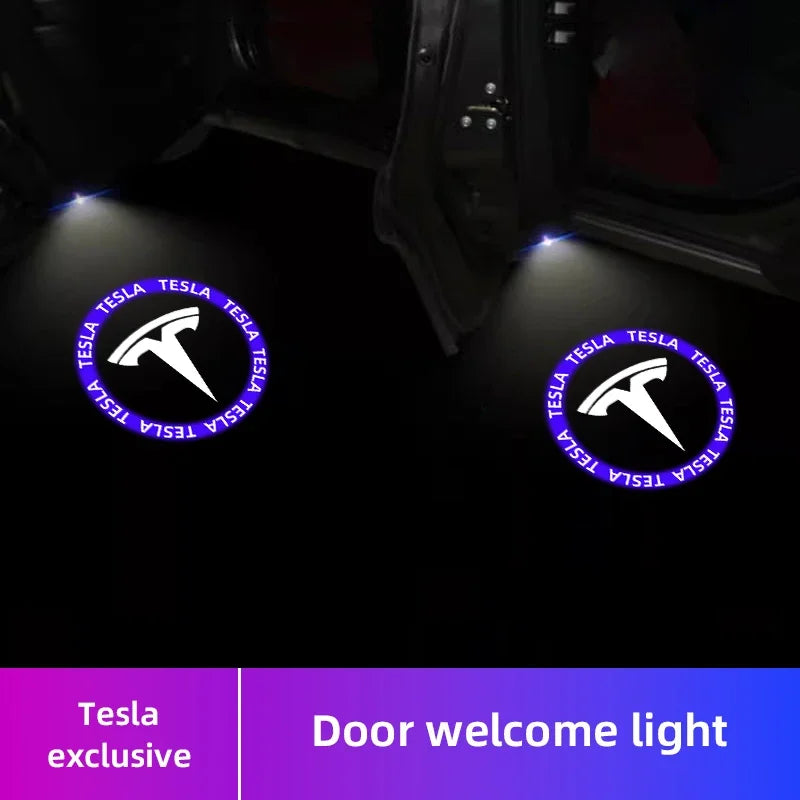 Tesla Door Logo Projector Lights (2PCS)