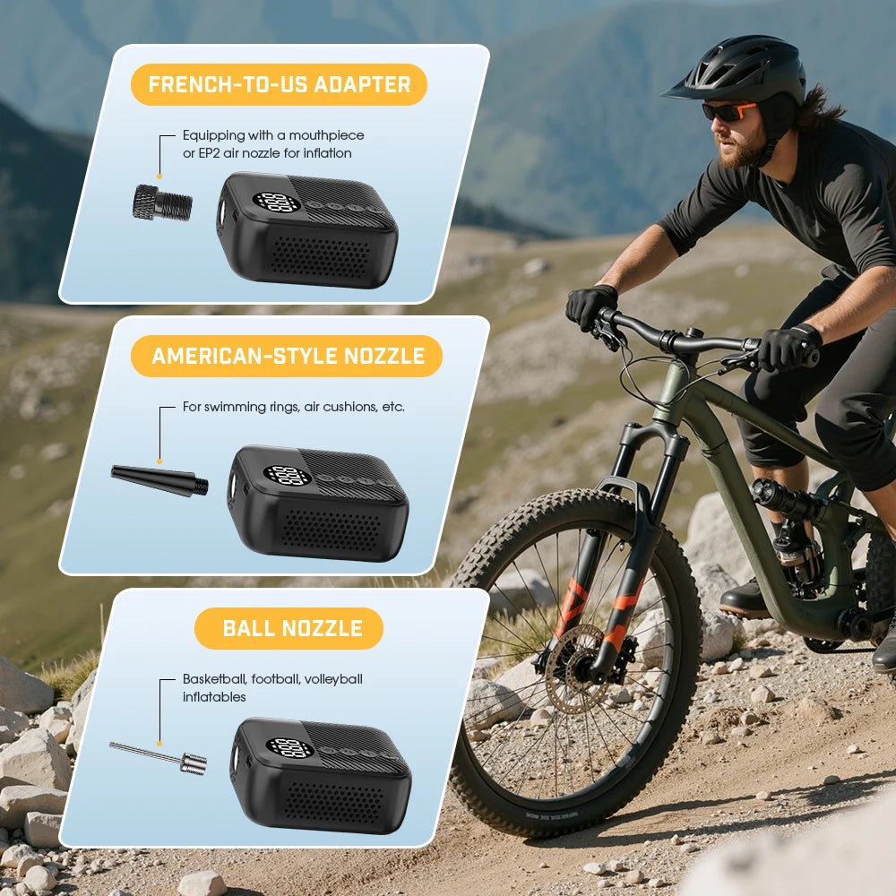 Carsun Mini Bike Tire Pump