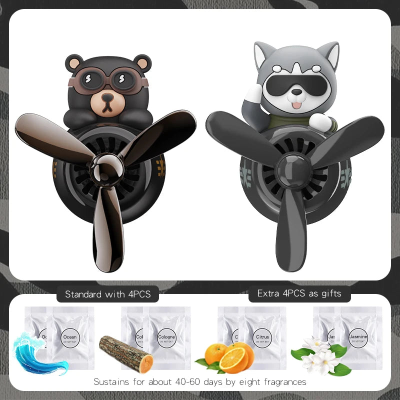 Pilot Dog Car Air Freshener